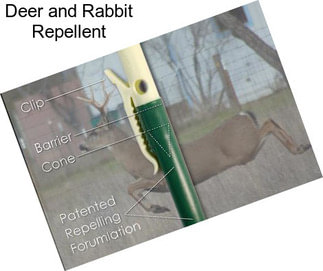 Deer and Rabbit Repellent