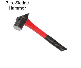 3 lb. Sledge Hammer