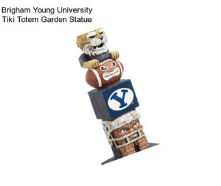 Brigham Young University Tiki Totem Garden Statue