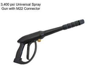 3,400 psi Universal Spray Gun with M22 Connector