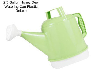 2.5 Gallon Honey Dew Watering Can Plastic Deluxe