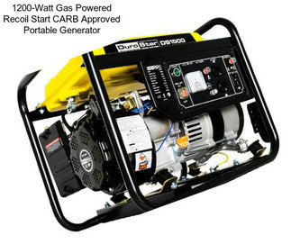1200-Watt Gas Powered Recoil Start CARB Approved Portable Generator