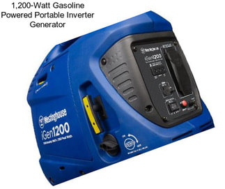 1,200-Watt Gasoline Powered Portable Inverter Generator