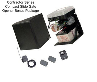 Contractor Series Compact Slide Gate Opener Bonus Package