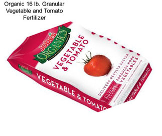 Organic 16 lb. Granular Vegetable and Tomato Fertilizer