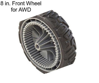 8 in. Front Wheel for AWD