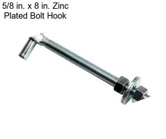 5/8 in. x 8 in. Zinc Plated Bolt Hook