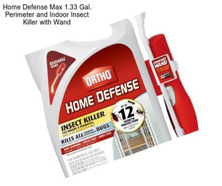 Home Defense Max 1.33 Gal. Perimeter and Indoor Insect Killer with Wand