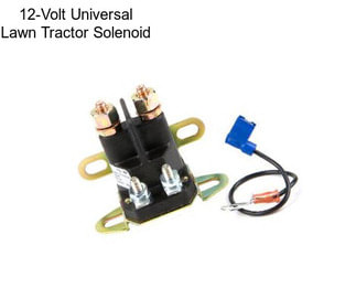 12-Volt Universal Lawn Tractor Solenoid