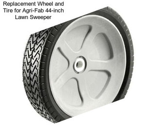 Replacement Wheel and Tire for Agri-Fab 44-inch Lawn Sweeper