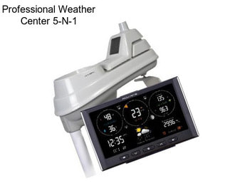 Professional Weather Center 5-N-1