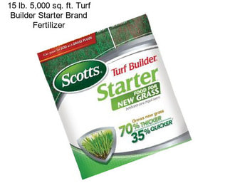 15 lb. 5,000 sq. ft. Turf Builder Starter Brand Fertilizer