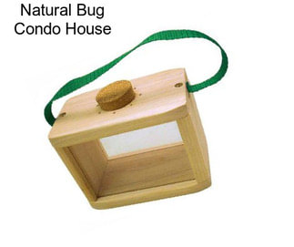 Natural Bug Condo House