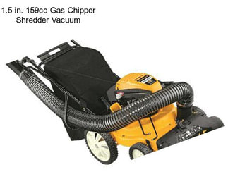 1.5 in. 159cc Gas Chipper Shredder Vacuum