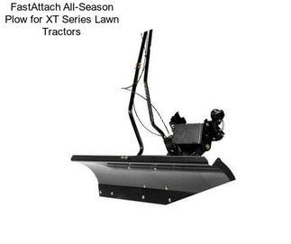 FastAttach All-Season Plow for XT Series Lawn Tractors