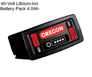 40-Volt Lithium-Ion Battery Pack 4.0Ah