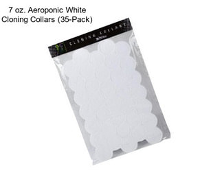 7 oz. Aeroponic White Cloning Collars (35-Pack)