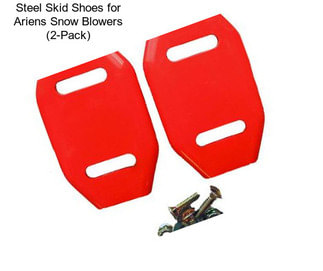 Steel Skid Shoes for Ariens Snow Blowers (2-Pack)