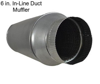 6 in. In-Line Duct Muffler