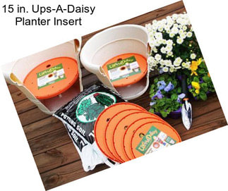 15 in. Ups-A-Daisy Planter Insert