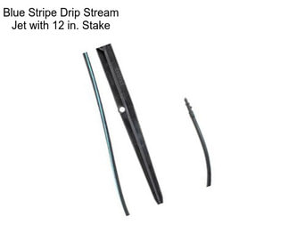 Blue Stripe Drip Stream Jet with 12 in. Stake