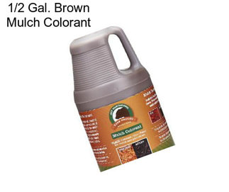 1/2 Gal. Brown Mulch Colorant