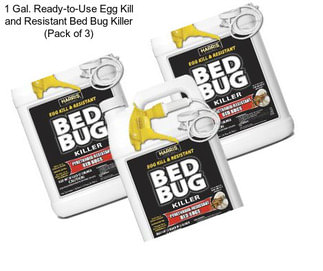 1 Gal. Ready-to-Use Egg Kill and Resistant Bed Bug Killer (Pack of 3)