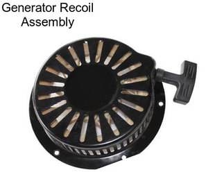 Generator Recoil Assembly