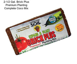 2-1/2 Gal. Brick Plus Premium Planting Complete Coco Mix