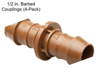 1/2 in. Barbed Couplings (4-Pack)