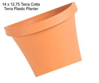 14 x 12.75 Terra Cotta Terra Plastic Planter