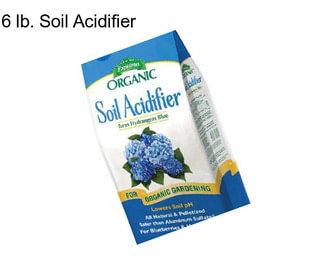 6 lb. Soil Acidifier