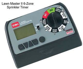 Lawn Master II 6-Zone Sprinkler Timer