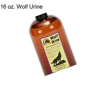 16 oz. Wolf Urine