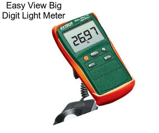 Easy View Big Digit Light Meter