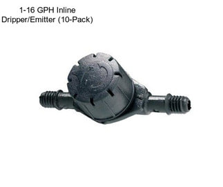 1-16 GPH Inline Dripper/Emitter (10-Pack)