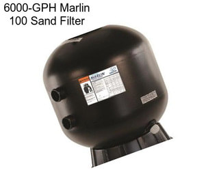 6000-GPH Marlin 100 Sand Filter