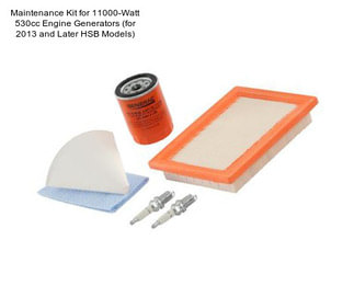 Maintenance Kit for 11000-Watt 530cc Engine Generators (for 2013 and Later HSB Models)