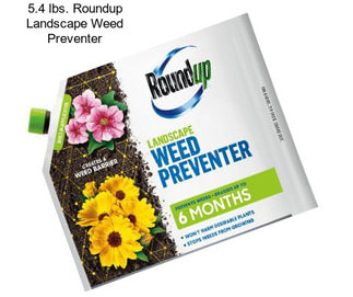 5.4 lbs. Roundup Landscape Weed Preventer