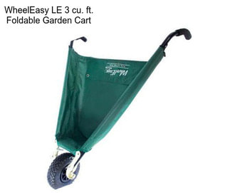 WheelEasy LE 3 cu. ft. Foldable Garden Cart