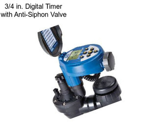 3/4 in. Digital Timer with Anti-Siphon Valve