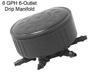 6 GPH 6-Outlet Drip Manifold
