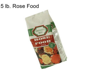 5 lb. Rose Food
