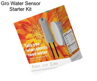 Gro Water Sensor Starter Kit