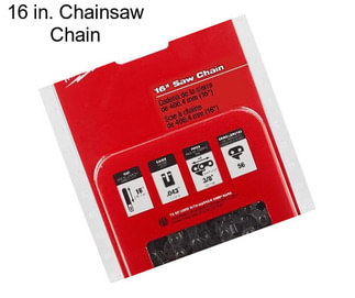 16 in. Chainsaw Chain