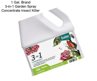 1 Gal. Brand 3-in-1 Garden Spray Concentrate Insect Killer