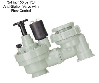 3/4 in. 150 psi RJ Anti-Siphon Valve with Flow Control