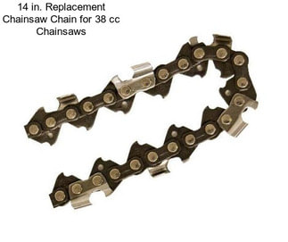 14 in. Replacement Chainsaw Chain for 38 cc Chainsaws