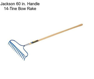 Jackson 60 in. Handle 14-Tine Bow Rake