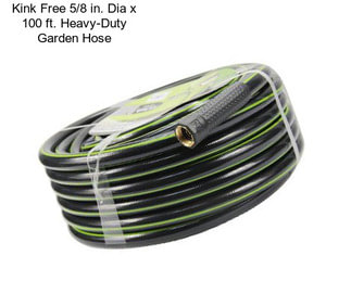 Kink Free 5/8 in. Dia x 100 ft. Heavy-Duty Garden Hose